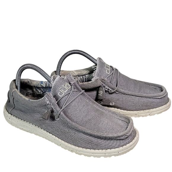 Hey Dude Wally Stretch Iron Slip On Loafers Mens Size 8 - Picture 1 of 12